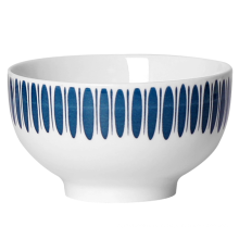 All-season Available Bowls and Plates Strengthened Porcelain Bowls and Plates Over Glaze Color Dinnerware